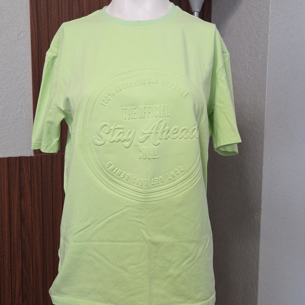 Stay Ahead Lime Green Women's Top Small Sz [1004]